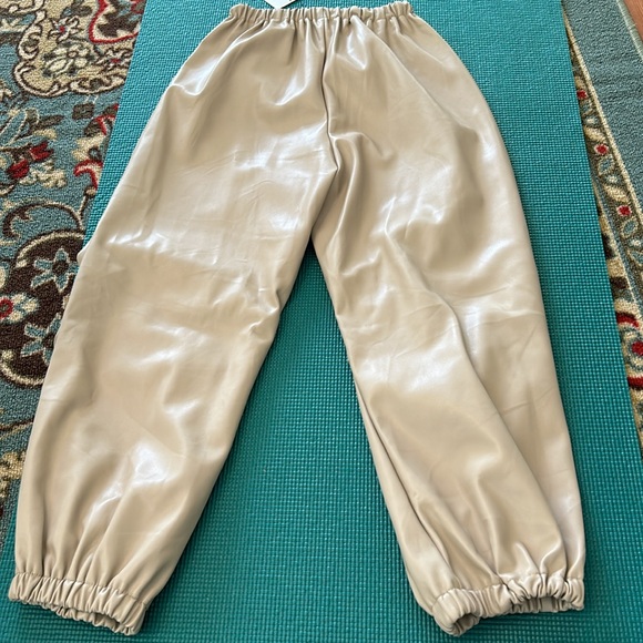 Pleather Zara drawstring pants - Picture 5 of 8